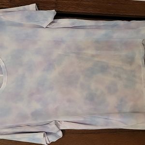 American eagle women size small pastel tie dye flowy T-shirt